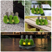 Solar Garden Statue Outdoor Decor - Resin Garden Figurine Lights Waterproof Solar Bird Lights For Patio Yard Decoration, Garden Gift