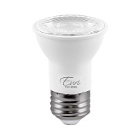 Euri Lighting Ep16-7W4050Ew Dimmable Led Par16 E26 Base, 7W (50W Equal), Cool White (5000K), 500Lm, 80Cri, 40Ͽ