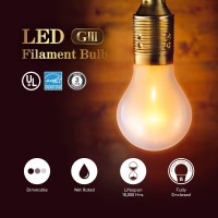 LED VA193020ef delivers superior brightness valuable energy savings and long lasting performance LED Filaments along with heatsink absence unmistakably mimic traditional bulb styles while providing greater light distribution This A19 Class LED bulb comes 