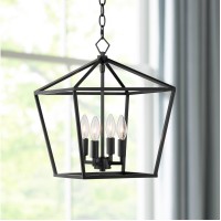 Franklin Iron Works Queluz Black Pendant Chandelier Lighting 13