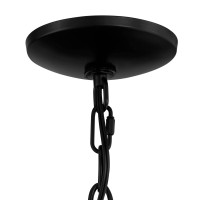 Franklin Iron Works Queluz Black Pendant Chandelier Lighting 13