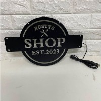 Custom Neon Garage Sign Personalized Garage Sign Custom Garage Name Sign Garage Light Up Sign Garage Led Sign Garage Neon S