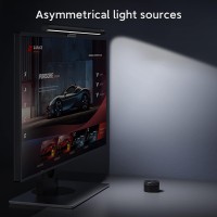 Lymax Computer Monitor Led Lights With Remote: Pc Monitor Led Bar Eye Caring Monitor Led Lights Adjustable Monitor Led Lights Desk Lamp For Home Office Gaming