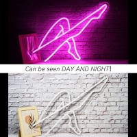 Sexy Leg Neon Light Usb Powered Women Legs Led Sign Pink Neon Sign For Bedroom Wall Decor, Bar, Man Cave, Hotel, Dormitory (23.6*12.6 Inch)