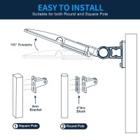 Akk 300W Led Parking Lot Lighting With Adjustable Arm Mount 42000Lm 140Lmw Led Parking Lot Lights 5000K Street Light Dusk T