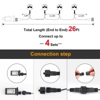 Recesky 70 Led Skull String Lights 226Ft Plug In Halloween String Lights For Outdoor And Indoor Decor Halloween Lighting Fo