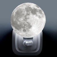 Moon Night Lights Plug In Light Up Moon Night Lamp 4 Inch Lithophane Moon 3D Printing Night Light Moonlight Led Light For Women