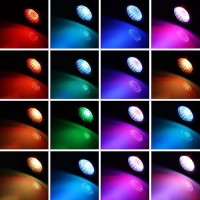 Underwater Pond Lights Led Color Changing Fountain Lights Rgb Submersible Pond Light Ip68 Waterproof Garden Lights Multicolo