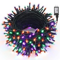 Brizled Mini Halloween Lights 7874Ft 240 Led String Lights Connectable 8 Modes Outdoor Halloween Lights Halloween Tree Light