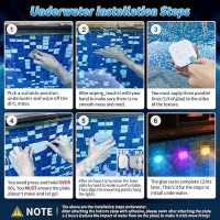 Pool Lights For Above Ground Pools Waterproof With Remote Underwater Rechargeable 2600Mah Battery Magnetic 16 Color Changing Fl