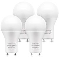 Lohas Gu24 Base Light Bulb, 1200Lumen Daylight 5000K Led Bulb 12Watt, 75W-100W Halogen Light Equivalent A19 Shape For Ceiling Fan, Twist Lock Gu24 Base Bulb For Home Lighting, Non-Dimmable,8 Pack