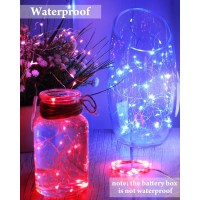 50 Pieces Led Fairy Lights Battery Operated Led String Lights Flexible String Lights 7 Feet 20 Led Fairy Lights Waterproof Led L