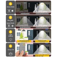 Syouhome Solar Hanging Lamp, 78 Led 4 Modes Dual Pendant Lights For Outdoor With Motion Sensor, Remote Control, Adjustable Panel, 3 Brightness, Ip65 Waterproof Shed Light Home, Garden, Patio