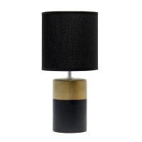 Two Toned Basics Table Lamp Black And Gold