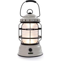 Barebones Forest Lantern Vintage And Rechargeable Battery Operated Lights Adjustable Brightness Camping Lantern Vintage Whi