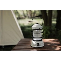 Barebones Forest Lantern Vintage And Rechargeable Battery Operated Lights Adjustable Brightness Camping Lantern Vintage Whi