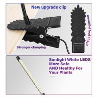 Grow Lights For Indoor Plants Growing 6500K White Led Grow Lamp 9 Dimmable Settings For Indoor Plants With White Spectrum Adj