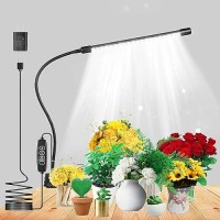 Grow Lights For Indoor Plants Growing 6500K White Led Grow Lamp 9 Dimmable Settings For Indoor Plants With White Spectrum Adj