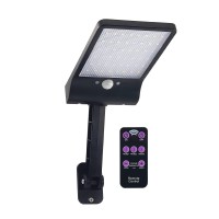 Adowan Led Solar Outdoor Lights With Motion Sensor 3 Lighting Modes Flood Lights With Remote Control Waterproof Night Security