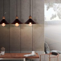 Firvre Industrial Pendant Light Black Adjustable Metal Vintage Hanging Industry Loft Retro Pendant Lights Fixtures E26 For Home Kitchens Island Bar Lights Dining Room