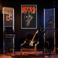 Kiss Officially Licensed Neon Blacklight Poster 23 X 35