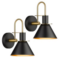 Industrial Wall Sconce Set Of 2 Hwh Modern 1Light Bathroom Vanity Light Fixtures Single Wall Sconce For Bedroom Balcony Ove