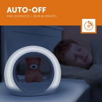 Zazu Kids Billy The Bear Night Light Scare The Darkness With Billy Baby Sleep Aid With Automatic Shutoff And Scream Sensor