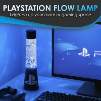 Paladone, 33 Cm, Playstation Glitter Flow Lamp Night, Bedroom D