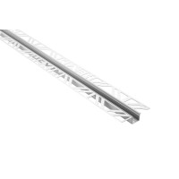 Hexim Rigips Led Aluminium Profile Drywall Profile 12 Mm Deep Including Cover Various Widths (10 Metres, 12 Mm Light Width) Cable Duct