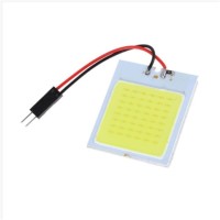 DescriptionProduct name Light Panel COB 48LEDLED type COBNumber of LEDs 48piece COB SMD LEDsVoltage 12V DCPower 5WLight color whiteColor temperature 7000KLuminous flux 450LMLife about 50000 hoursDimensions 4cm157quot x 35cm137quotPacking list1 x Light Pan