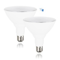 U4Glory Radar Motion Sensor Light Bulbs - Par38 15W (100W Equivalent), E26 Base, Motion Sensor Bulb, Motion Light Bulbs Perfect For Outdoor, Garden, Garage, Yard, 5000K(Daylight), 2 Pack