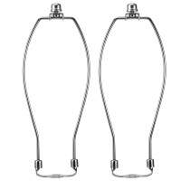 10 Inch Nickel Lamp Shade Harp Holders With Detachable Saddle Bases Light Duty Pack 2 Saangseon Diy Lighting Accessories