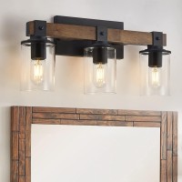 3 Light Bathroom Vanity Light Fixtures Farmhouse Bathroom Vanity Lights Over Mirror Wood Rustic Vanity Lights For Bathroom Ki