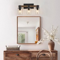 3 Light Bathroom Vanity Light Fixtures Farmhouse Bathroom Vanity Lights Over Mirror Wood Rustic Vanity Lights For Bathroom Ki