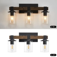 3 Light Bathroom Vanity Light Fixtures Farmhouse Bathroom Vanity Lights Over Mirror Wood Rustic Vanity Lights For Bathroom Ki