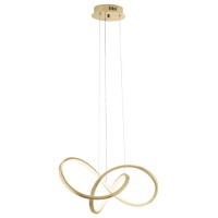 Knotted Chandelier Integrated Led, Dimmable, Gold(D0102Hge4Vg)