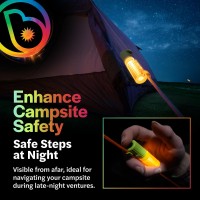 Brightz Tentbrightz Led Tent String Lights For Guylines 4 Pack Glamping Camping Accessories For Tent Campers Tent Camping Lig