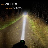 77Outdoor Rechargeable Flashlight Sofirn If22A 2100 High Lumen 690M Max Powerful Thrower Flashlight With Sft40 Led Tir Lens