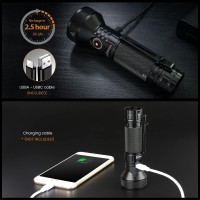 77Outdoor Rechargeable Flashlight Sofirn If22A 2100 High Lumen 690M Max Powerful Thrower Flashlight With Sft40 Led Tir Lens