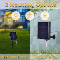 Solar Curtain Lights Outdoor Indoor, Solar Christmas Lights, 300 Led Fairy Window Lights Ip65 Waterproof, Twinkle Lights 8 Modes Christmas Decoration For Home Patio Wedding Party (Multi-Colored)