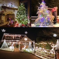 181 Ft 500 Led Christmas Lights Outdoor White Multicolor Color Changing Christmas Tree Lights With Remote 11 Modes Timer Wat