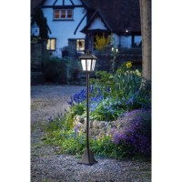 Wolvercroft Garden Centre Smart Solar Superbright Metro Lamp Post