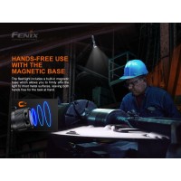 Fenix C7 Rechargeable Flashlight, 3000 Lumen High Lumen Usb-C Fast Charging With Lumentac Organizer