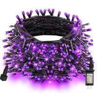 Tw Shine Purple Halloween Lights, 400 Led 132Ft Halloween Lights Plug In With 8 Modes, Waterproof Halloween Lights Outdoor, Indoor Halloween Decorations For Party Yard House Decor