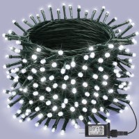 Joomer Christmas Lights 279Ft 800 Led String Lights With 8 Modes Timer Waterproof Plug-In Twinkle Fairy Lights For Home, Garden, Party, Holiday, Tree, Christmas Decorations (White)