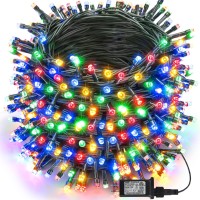 Joomer Christmas Lights 279Ft 800 Led String Lights With 8 Modes Timer Waterproof Plug-In Twinkle Fairy Lights For Home, Garden, Party, Holiday, Tree, Christmas Decorations (Multicolor)