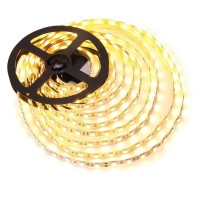 Hauty Warm White Led Strip Light, 16Ft/5M Smd5050 Total 300 Leds (60 Led/M) Dc12V Flexible Cuttable Warm Led Tape Light (No 12V Power Plug/Adapter)