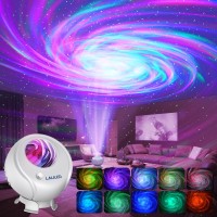 Laliled Star Projector Galaxy Light Projector, Star Night Light Projector With Changing Nebula, Bluetooth Music Speaker, Timer, For Kids Bedroom Ceiling Party Home Theater