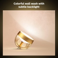 Philips Hue White And Color Iris Corded Dimmable Smart Lamp, (Bluetooth, Compatible With Alexa, Google, Apple Homekit), Limited Edition Gold