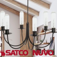 Satco S3700 25 Watt 120 Volt T10 Decorative Chandelier Light Bulb; Clear; 200 Lumen 2700K Warm White Light; E26 Medium Base (10 Light Bulbs)